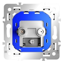 Механизм розетки телевизионной оконечной TV+SAT, S70 - Voltum