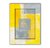 Желтый и серый 35х45 см, 35x45 см - Dom Korleone