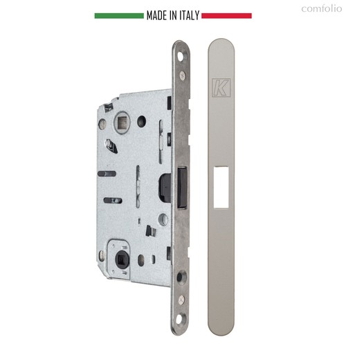 KM.003.CM.A.4.COV.NS Замок межкомнатный магнитный KOBLENZ SPINOFF WC96 с доводчиком NS мат. никель - Koblenz