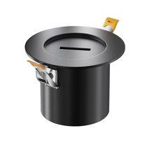 Потолочная чаша Parity встраиваемая с коннектором питания черная - Maytoni