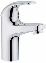 32848000 BauCurve Смеситель для раковины, гладкий корпус (новая модель, замена арт. 23165000), хром - Grohe