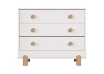 Комод Ice-cream 3 ящика (белый) - Ellipse