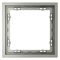 Рамка пластиковая VOLTUM S70 на 1 пост, (сталь) - Voltum
