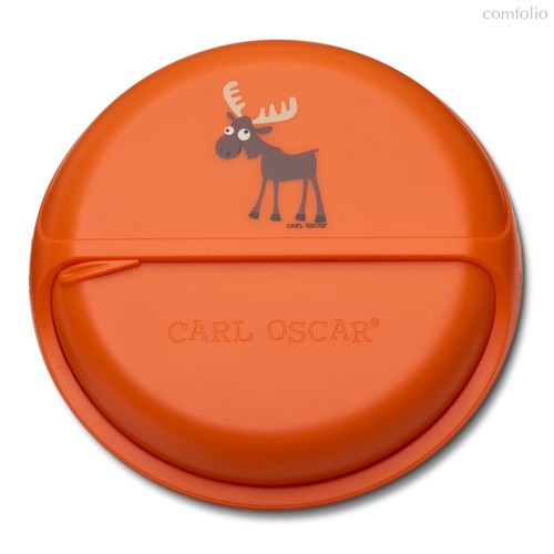 Ланч-бокс для перекусов SnackDISC™ Moose оранжевый, цвет оранжевый - Carl Oscar