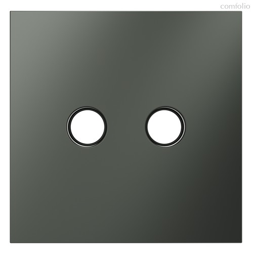 Накладка для розетки телевизионной оконечной TV+SAT, S70 титан - Voltum