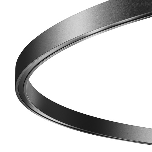 Шинопровод круглый 650мм Flarity черный - Maytoni