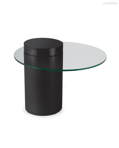 Черный приставной столик Мартиника. - Louvre Home