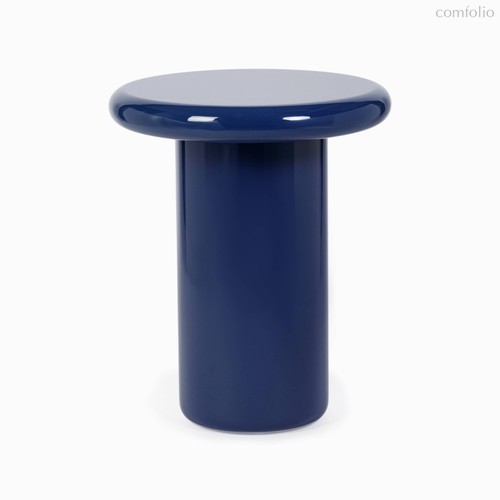 Кофейный столик Stewart диаметр 46, цвет синий - Cosmo