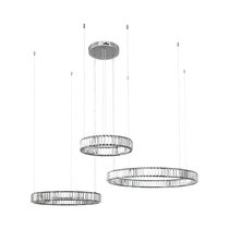 10135/3 Chrome Подвесной светильник LOFT IT Crystal ring - Loft It