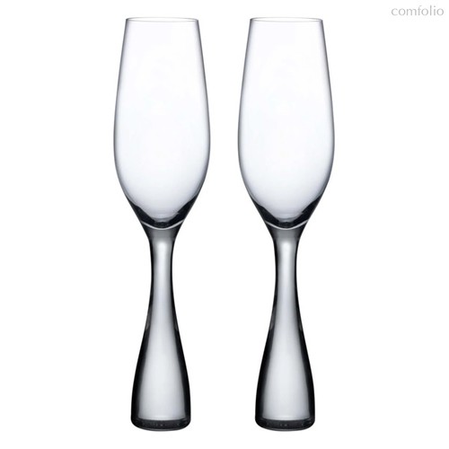 Набор бокалов для шампанского Nude Glass Wine Party 250 мл, 2 шт, стекло хрустальное - Nude Glass