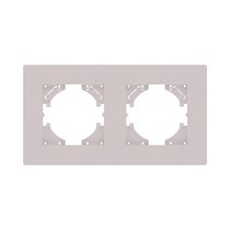 Рамка 2-постовая, кашемир матовый Kollinger Aspekt AT2CM - Kollinger