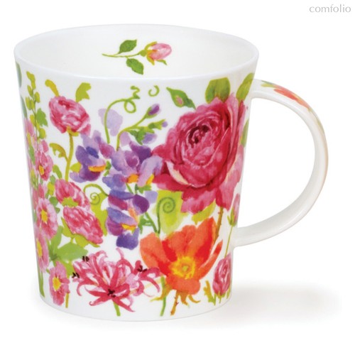 Кружка Dunoon Розовые цветы. Ломонд 320мл, фарфор - Dunoon