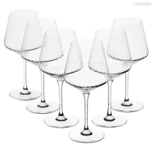 Набор бокалов для белого вина Krosno Авангард Люми 460 мл, 6 шт, стекло - Krosno