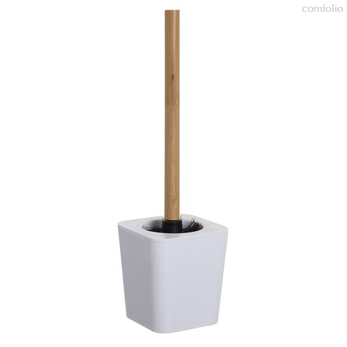 Ершик туалетный Bamboo, цвет белый - D'casa