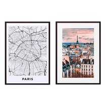 Коллаж Париж №13, 50x70 см - Dom Korleone
