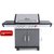 Газовый гриль 5+1 горелка, цвет черный - Start Grill