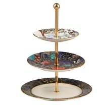 Блюдо трехъярусное Gien Дворцовый сад 27,5 см, фаянс - Gien