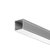Алюминиевый профиль накладной 35x35 (Серебро, 2 м), ALM-3535AT-S-2M 631008 - Maytoni