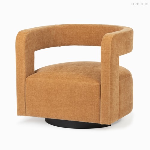 Кресло Harisson, цвет горчичный/черный - Cosmo