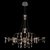 10588/800 Silver Asfour Подвесной светильник LOFT IT Mira - Loft It