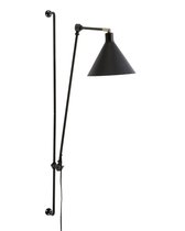 Чёрный настенный светильник Джордан