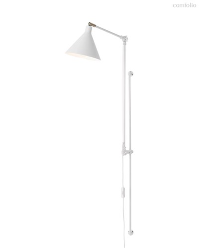 Белый настенный светильник Джордан, цвет белый - Louvre Home