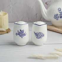 Набор для специй 2 предмета Солонка/Перечница d 5,1 см h7,3 см Sea Flower P.L. Proff Cuisine - P.L. Proff Cuisine