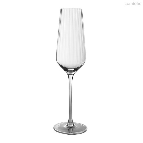 Бокал-флюте для шампанского 270 мл "Optical" d 6 см h24,5 см P.L. - BarWare - P.L. Proff Cuisine