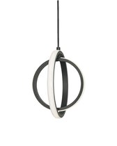 Чёрный светодиодный подвес Глоу