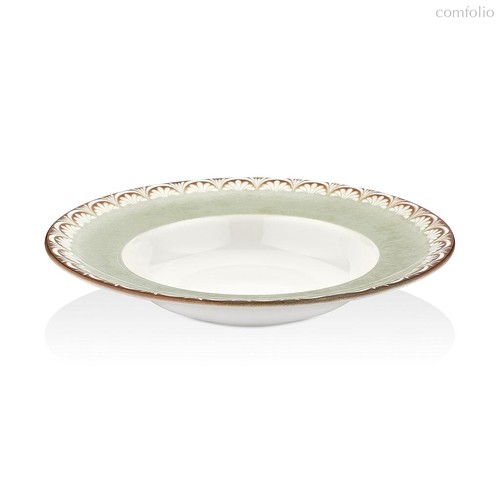 Тарелка глубокая d 25 см 400 мл для пасты, для супа Rome By Bone Innovation 6 шт., 25 см - By Bone