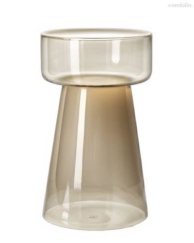 Серо-коричневый столик Флумс – Ø 30 см - Louvre Home