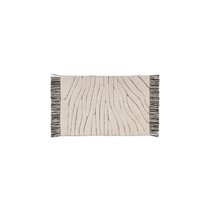 Коврик для ванной Crilda белый хлопковый 50 x 70 см - La Forma