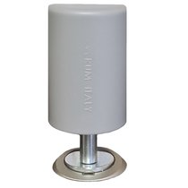 VERUM Stoppino X фиксатор скрытый магнитный , серый матовый - Verum Italy