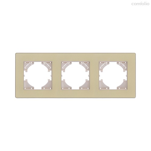 Рамка 3-постовая, золотой Kollinger Eleganz Acryl EA3GD - Kollinger
