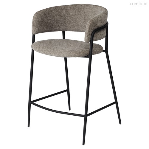 Стул полубарный Helning, мягкий шенилл, капучино - Bergenson Bjorn