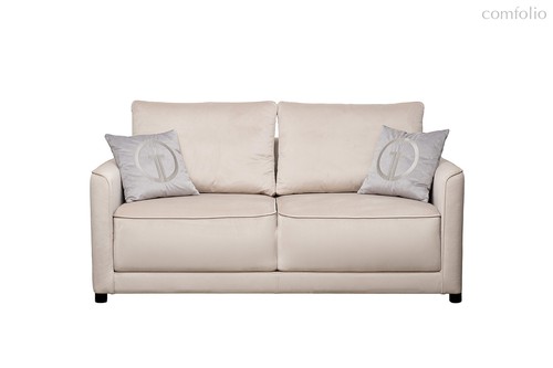 Диван Портофино (Portofino) 180 двухм раскл с кантом св-серый Colt030+Colt025 - Garda Decor