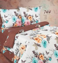 Комплект постельного белья ПА-4-744 Семья Поплин с наволочками 70х70х2 шт. - АльВиТек