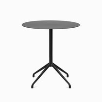 Обеденный стол On tiptoe диаметр 70, цвет черный - Cosmo
