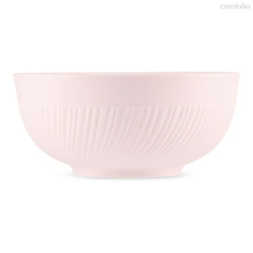 Салатник порционный Decor de table Рассвет 15 см, рельеф, фарфор, розовый - Decor De Table