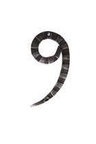 Кованая цифра 9 15 см - Covali