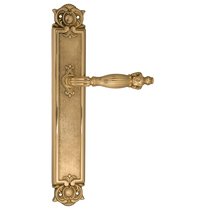Дверная ручка Venezia Olimpo на планке PL97 полированная латунь - Venezia Collezione