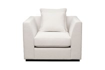 Кресло Роберто (Roberto) букле кремовый FLONA-SVBEG 105x100x90см - Garda Decor