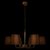10527/6 Brass Подвесной светильник LOFT IT Hilton - Loft It
