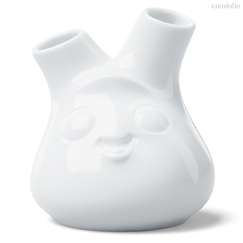 Ваза Cheeky, 10 см, белая - Fiftyeight Products