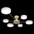 10316/6 White Потолочный светильник LOFT IT Sunrise - Loft It