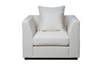 Кресло Роберто (Roberto) рогожка кремовый BOTEGA-SVBEG 105x100x90см - Garda Decor
