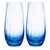 Набор стаканов для воды Moser Оптик 350 мл, 2 шт, аквамарин, п/к - Moser