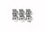 Встраиваемый комплект для DL18015, 6 штук - Donolux