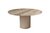 Стол обеденный d150x76см каменная столешница, шпон - Garda Decor