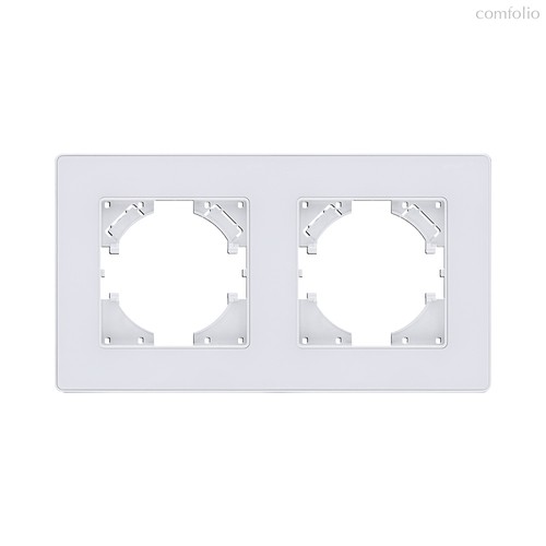 Рамка 2-постовая, белый Kollinger Eleganz Acryl EA2WH - Kollinger